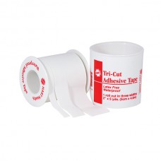 Waterproof Triple Cut First Aid Tape, 2" x 5 yd, 6/Box