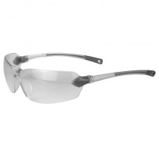 Clear White Frame Indoor and Outdoor Lens Safety Eyewear- Set of 12