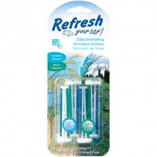 Energizer® Refresh Your Car® Vent Sticks, Alpine Meadow/Summer Breeze, 4/Pkg
