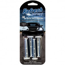 Energizer® Refresh Your Car® Vent Sticks, Lightning Bolt/Ice Storm, 4/Pkg