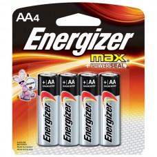 Energizer® Max® Alkaline AA Batteries, 24/Pkg