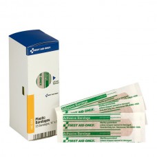 Plastic Bandages, 3/4" x 3", 25/Box