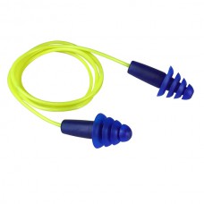 Corded Reusable Flanged Earplugs- Box of 100