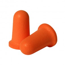 Orange Uncorded Disposable Foam Earplugs -Box of 200