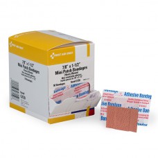 Heavy Woven Mini Patch Bandage, 7/8" x 1 1/2", 50/Box