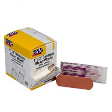 Heavy Woven Patch Bandage, 1" x 3", 50/Box