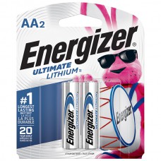 Energizer® Ultimate Lithium® AA Batteries, 2/Pkg