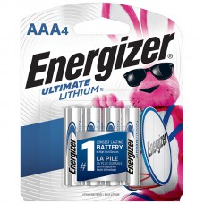 Energizer® Ultimate Lithium® AAA Batteries, 4/Pkg
