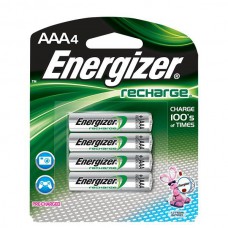 Energizer® Recharge® AAA Batteries, 700 mAh, 4/Pkg
