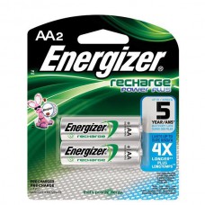 Energizer® Recharge® AA Batteries, 2300 mAh, 2/Pkg