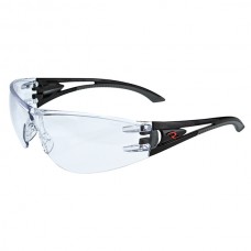 Clear Lens, Black Frame Safety Eyewear Black Frame Clear Lens- Set of 12