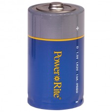 Power Rite® D Alkaline Battery, 2/Pkg