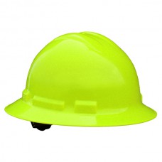 Hi-Vis Lime Quartz Hat with 4-Point Ratchet- Set of 10