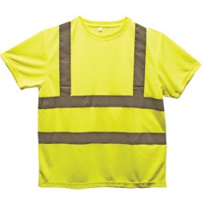  Class 2 Short Sleeve Safety T-Shirt  Lime