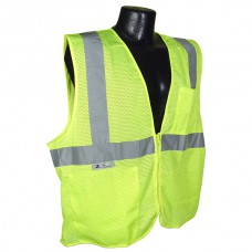 Set of 6- Hi-Viz Economy Type R Class 2 Mesh Safety Vest