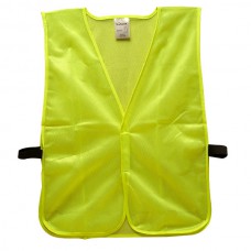  General-Purpose Mesh Safety Vest, Lime w/o Stripes, 1/Each