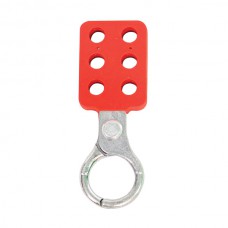  Safety Lockout Hasp, Vinyl-Coated Aluminum w/ 1" Jaws, 1/Each