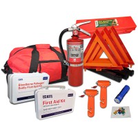 NEMT Safety Kit - 5LB Fire Extinguisher - Meets or Exceeds All State Safety Requirements