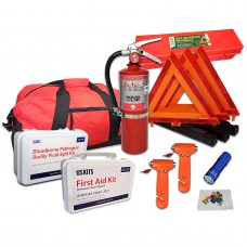 NEMT Safety Kit - 5LB Fire Extinguisher - Meets or Exceeds All State Safety Requirements