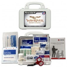 Custom Label 10 Person ANSI 2021 Plastic First Aid Kit