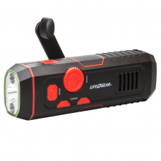 Imprinted Storm Proof Crank Radio Light