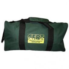 Green Duffel Bag with CERT Logo