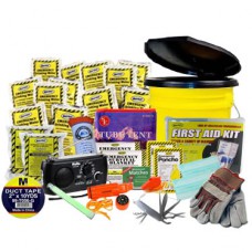 2 Person Advanced Emergency Kit in a Bucket