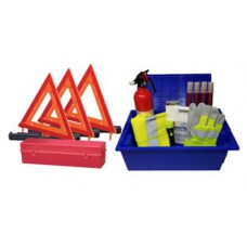 USKITS DOT ANSI Compliant Truck Set with Emergency Triangles