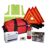 USKITS DOT OSHA ANSI Compliant Hi-Viz Kit with 38 Piece Tool Set