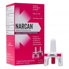 Narcan Naloxone Nasal Spray 4mg (2-Pack) – Opioid Overdose Emergency Treatment