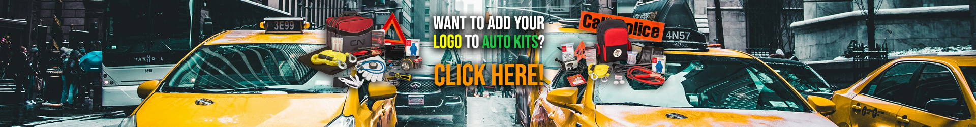 Imprinted Auto Roadside Emergency Kit: Durable, Dependable, and Designed to Promote Preparedness