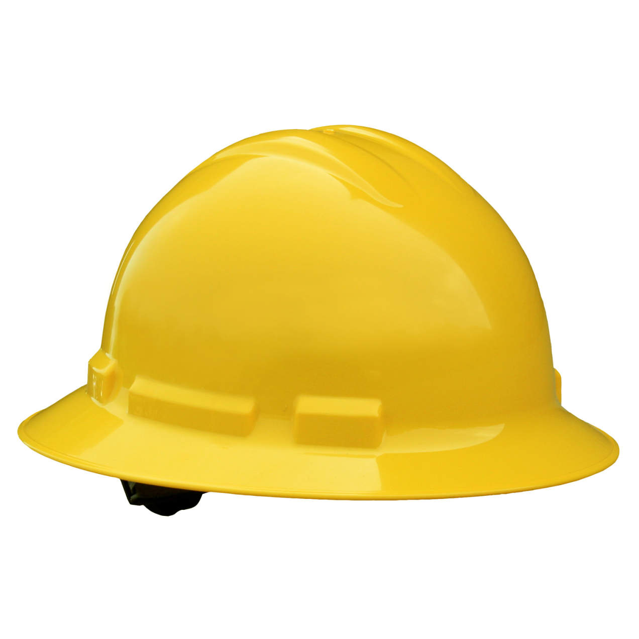 Imprinted 6 Point Ratchet Quartz Full Brim Hard Hat